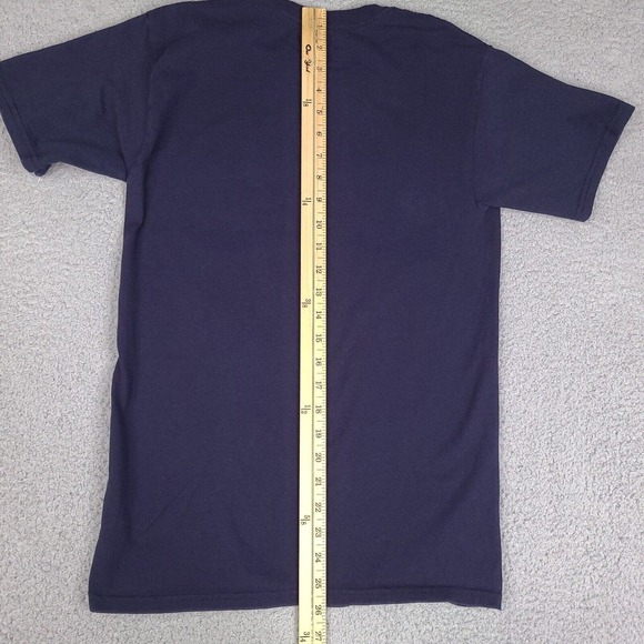 Oakwood University T-Shirt Adult Small Blue Champion Short Sleeve Cotton - Picture 10 of 11